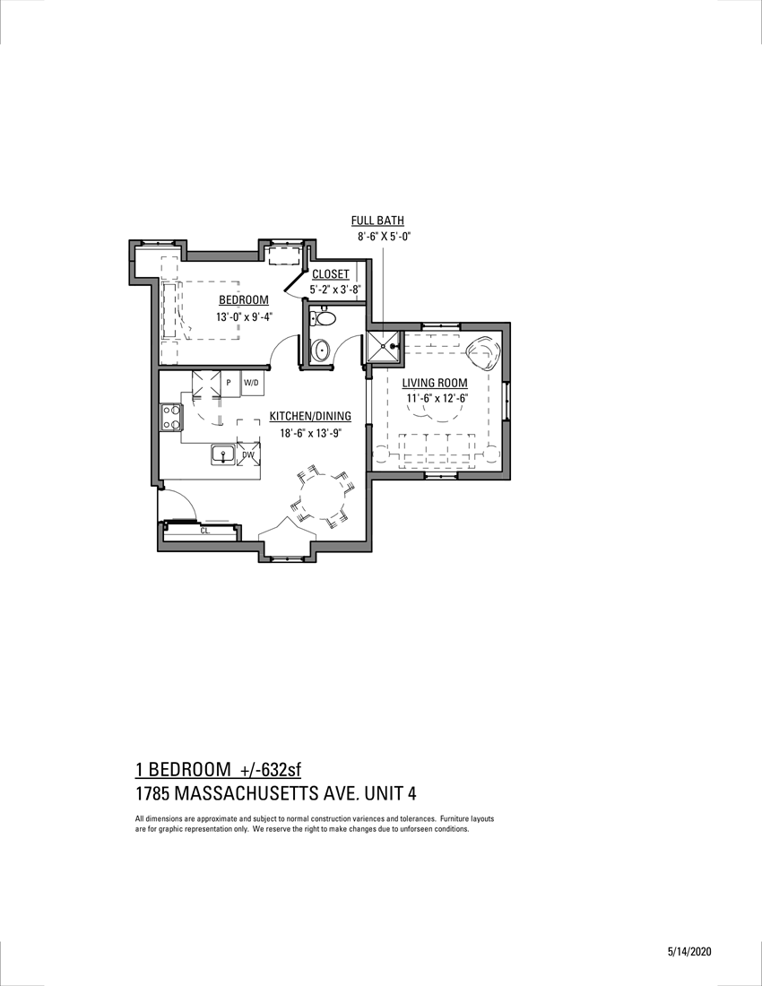 1785 MASSACHUSETTS , UNIT 4
